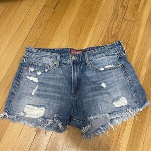 Lucky Brand Women's Distressed Blue Jean Shorts